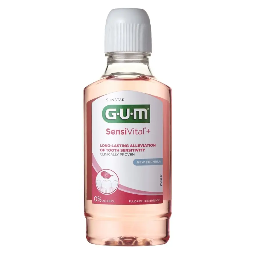 1913_G.U.M SENSIVITAL+ USTNI VYPLACH PRO CITLIVE ZUBY 300 ML